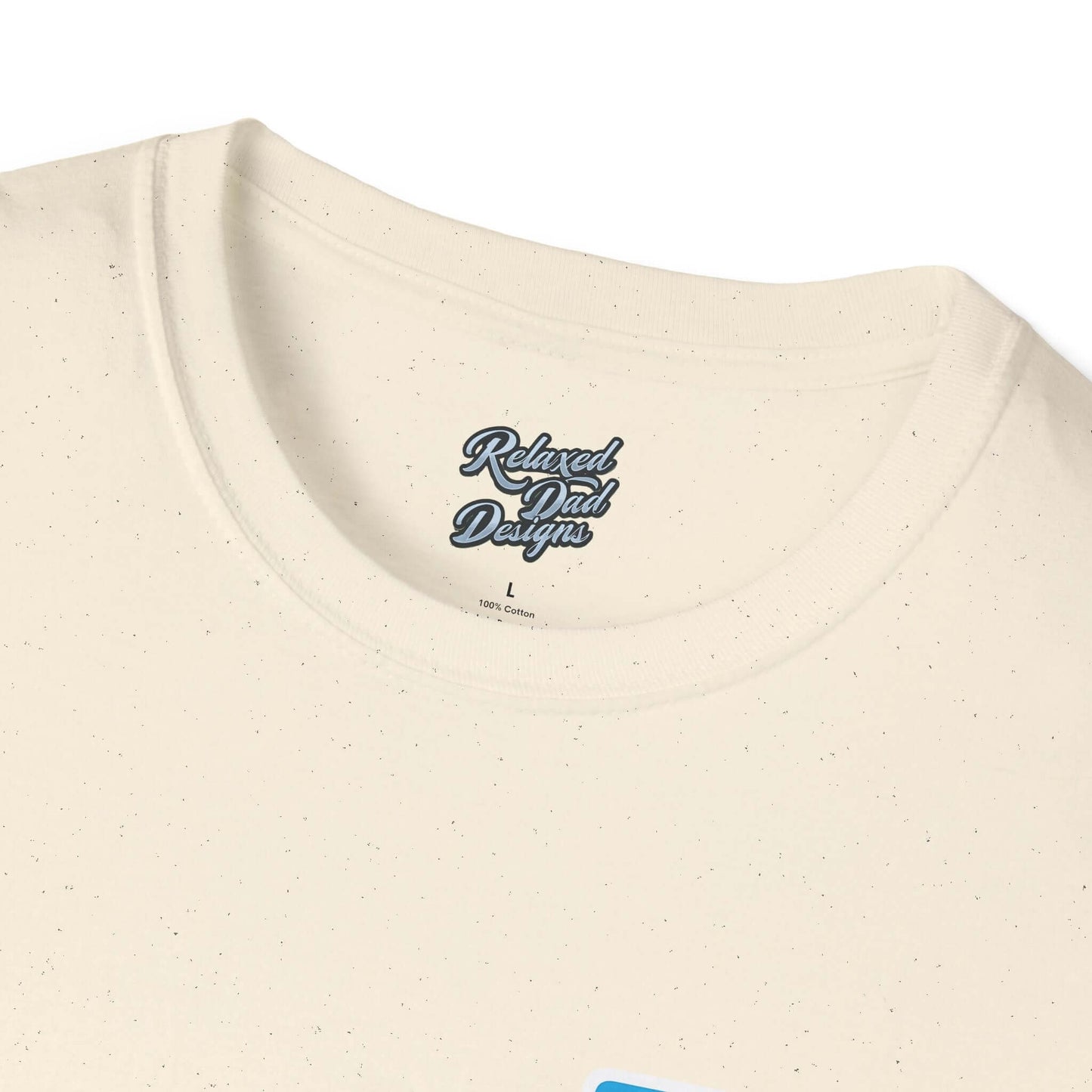 Relaxed Dad Designs - Socially Awkward Name Tag Tee
