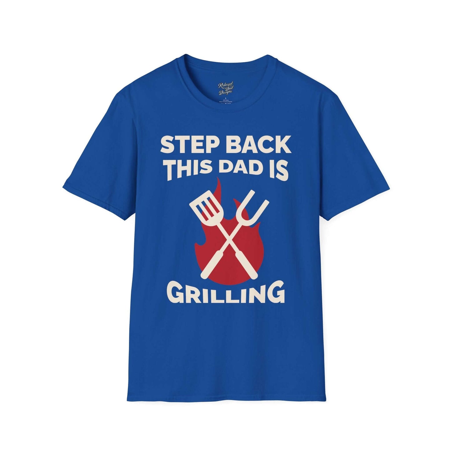 Relaxed Dad Designs - Grilling Dad T-ShirtRelaxed Dad Designs - Grilling Dad T-Shirt
This dad is grilling t-shirt exudes a casual and laid-back vibe, perfect for summer barbecues and family gatherings. It isT-ShirtPrintifyRelaxed Dad DesignsRelaxed Dad Designs - Grilling Dad T-Shirt