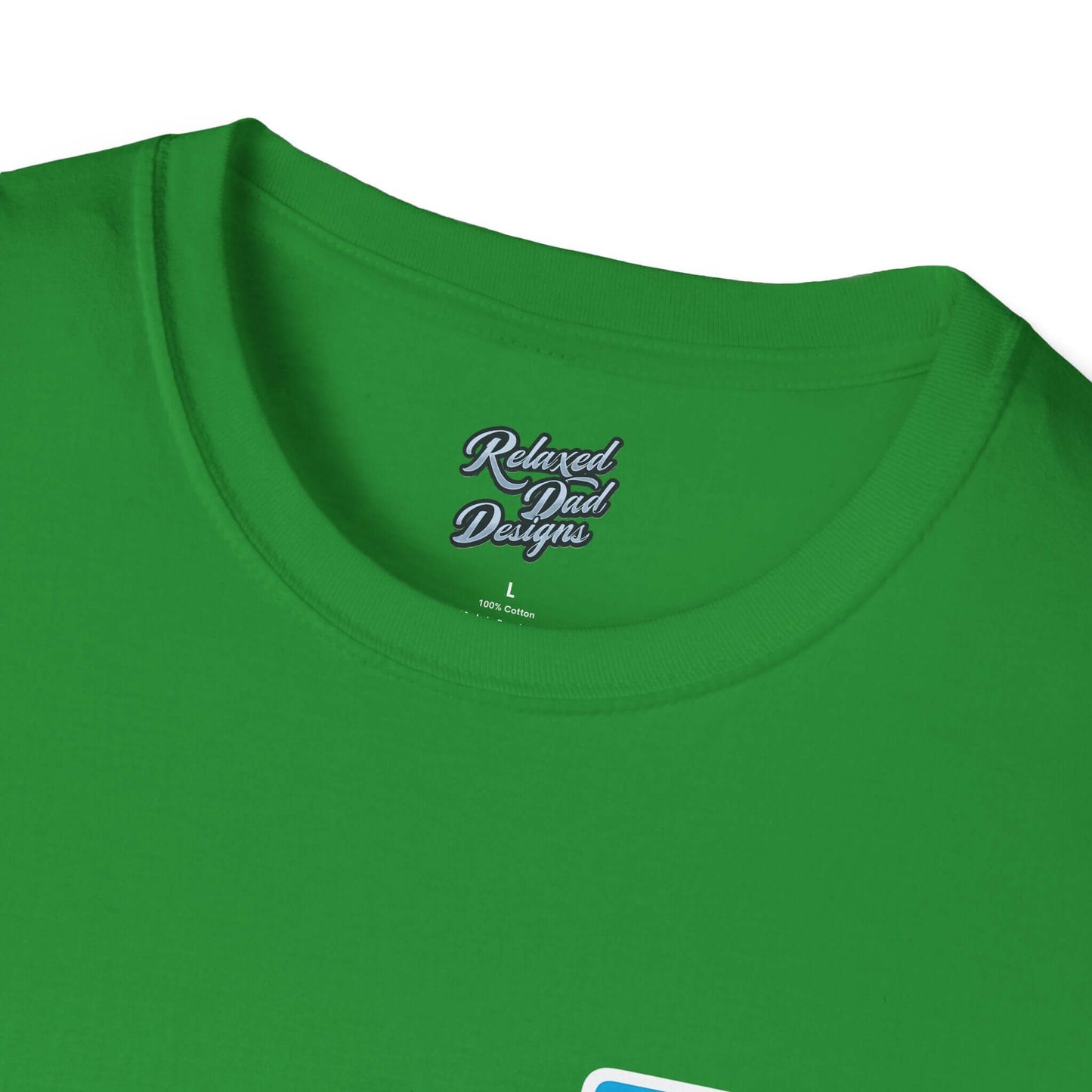 Relaxed Dad Designs - Socially Awkward Name Tag Tee