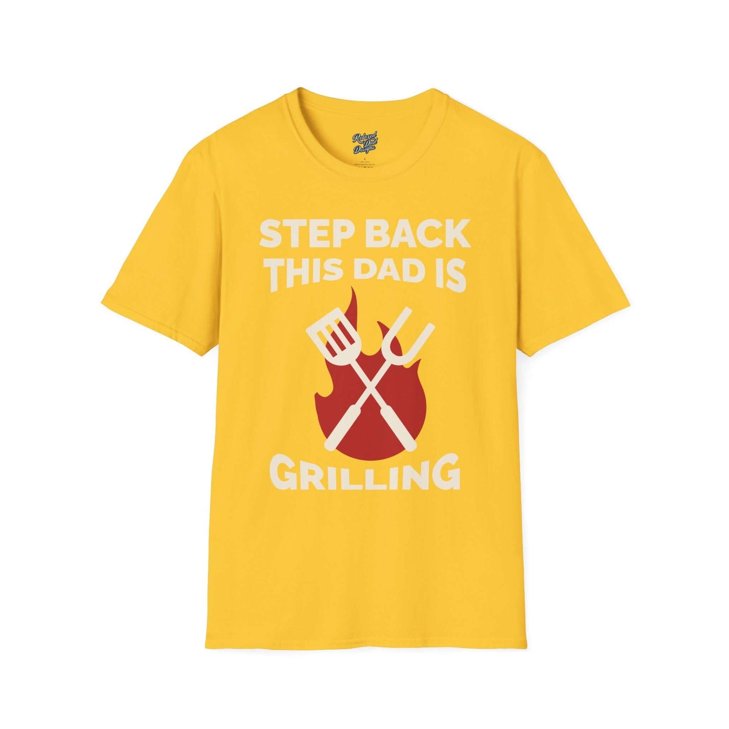 Relaxed Dad Designs - Grilling Dad T-ShirtRelaxed Dad Designs - Grilling Dad T-Shirt
This dad is grilling t-shirt exudes a casual and laid-back vibe, perfect for summer barbecues and family gatherings. It isT-ShirtPrintifyRelaxed Dad DesignsRelaxed Dad Designs - Grilling Dad T-Shirt