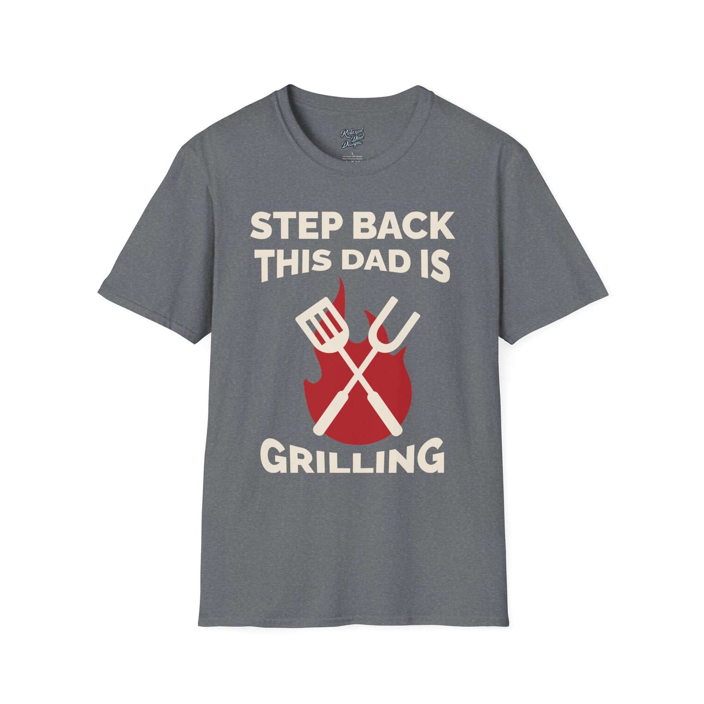 Relaxed Dad Designs - Grilling Dad T-ShirtRelaxed Dad Designs - Grilling Dad T-Shirt
This dad is grilling t-shirt exudes a casual and laid-back vibe, perfect for summer barbecues and family gatherings. It isT-ShirtPrintifyRelaxed Dad DesignsRelaxed Dad Designs - Grilling Dad T-Shirt
