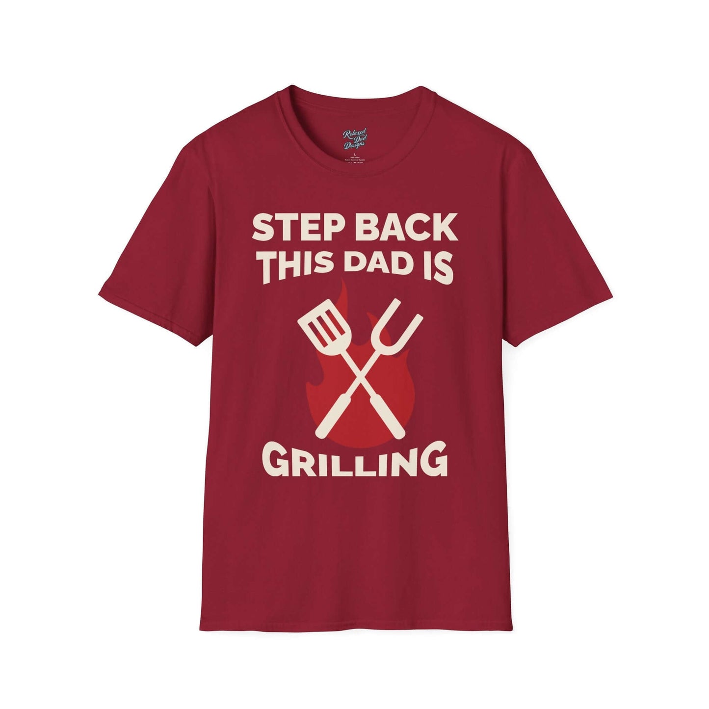 Relaxed Dad Designs - Grilling Dad T-ShirtRelaxed Dad Designs - Grilling Dad T-Shirt
This dad is grilling t-shirt exudes a casual and laid-back vibe, perfect for summer barbecues and family gatherings. It isT-ShirtPrintifyRelaxed Dad DesignsRelaxed Dad Designs - Grilling Dad T-Shirt