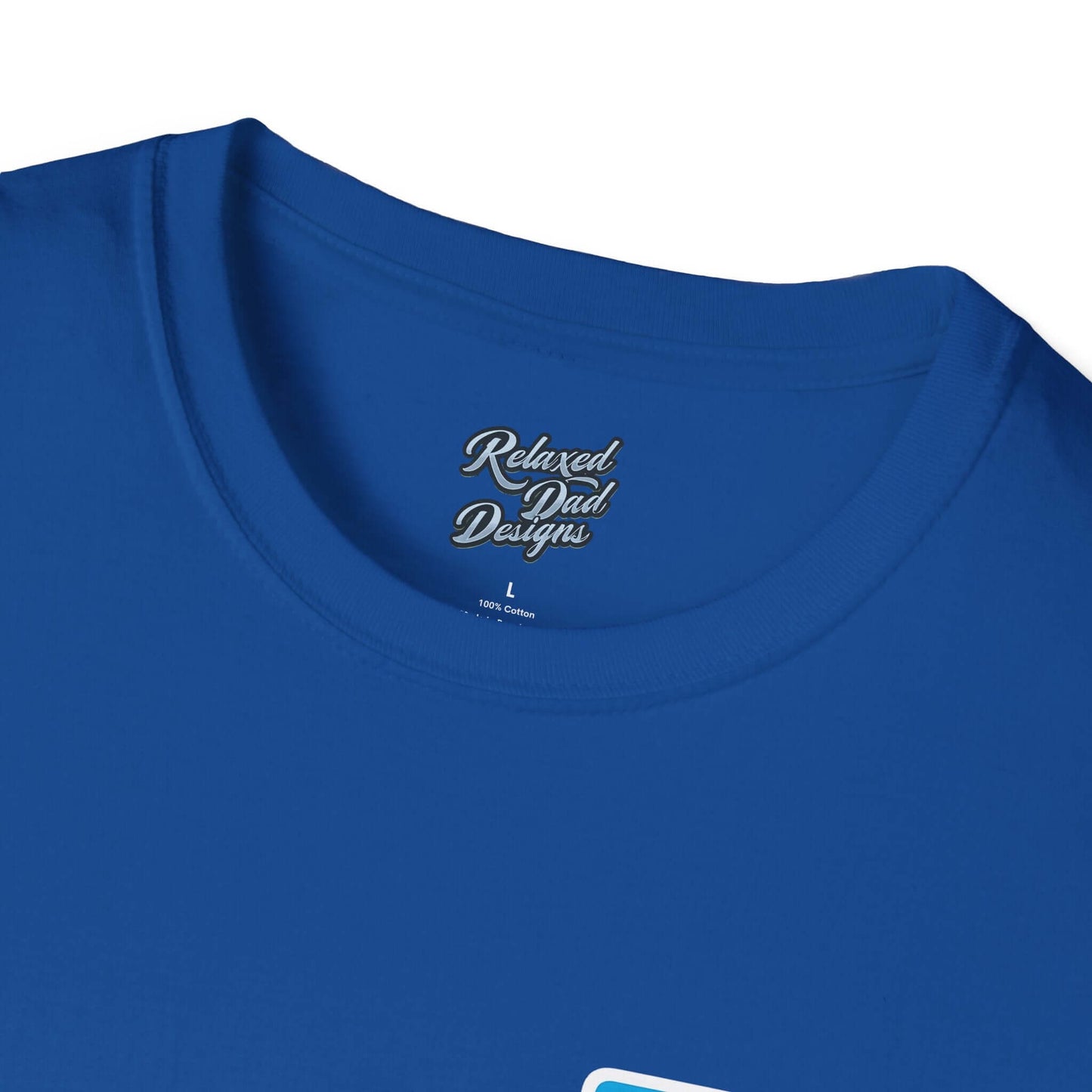 Relaxed Dad Designs - Socially Awkward Name Tag Tee