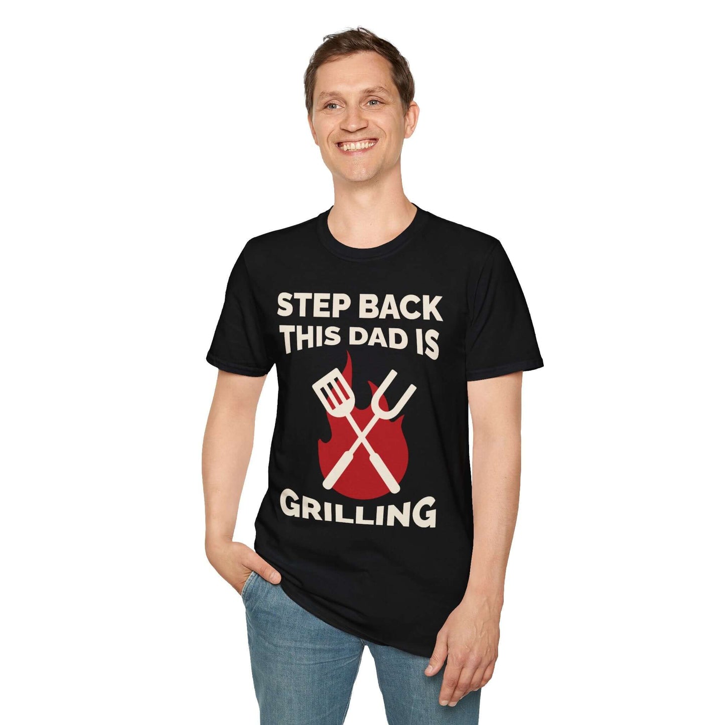 Relaxed Dad Designs - Grilling Dad T-ShirtRelaxed Dad Designs - Grilling Dad T-Shirt
This dad is grilling t-shirt exudes a casual and laid-back vibe, perfect for summer barbecues and family gatherings. It isT-ShirtPrintifyRelaxed Dad DesignsRelaxed Dad Designs - Grilling Dad T-Shirt