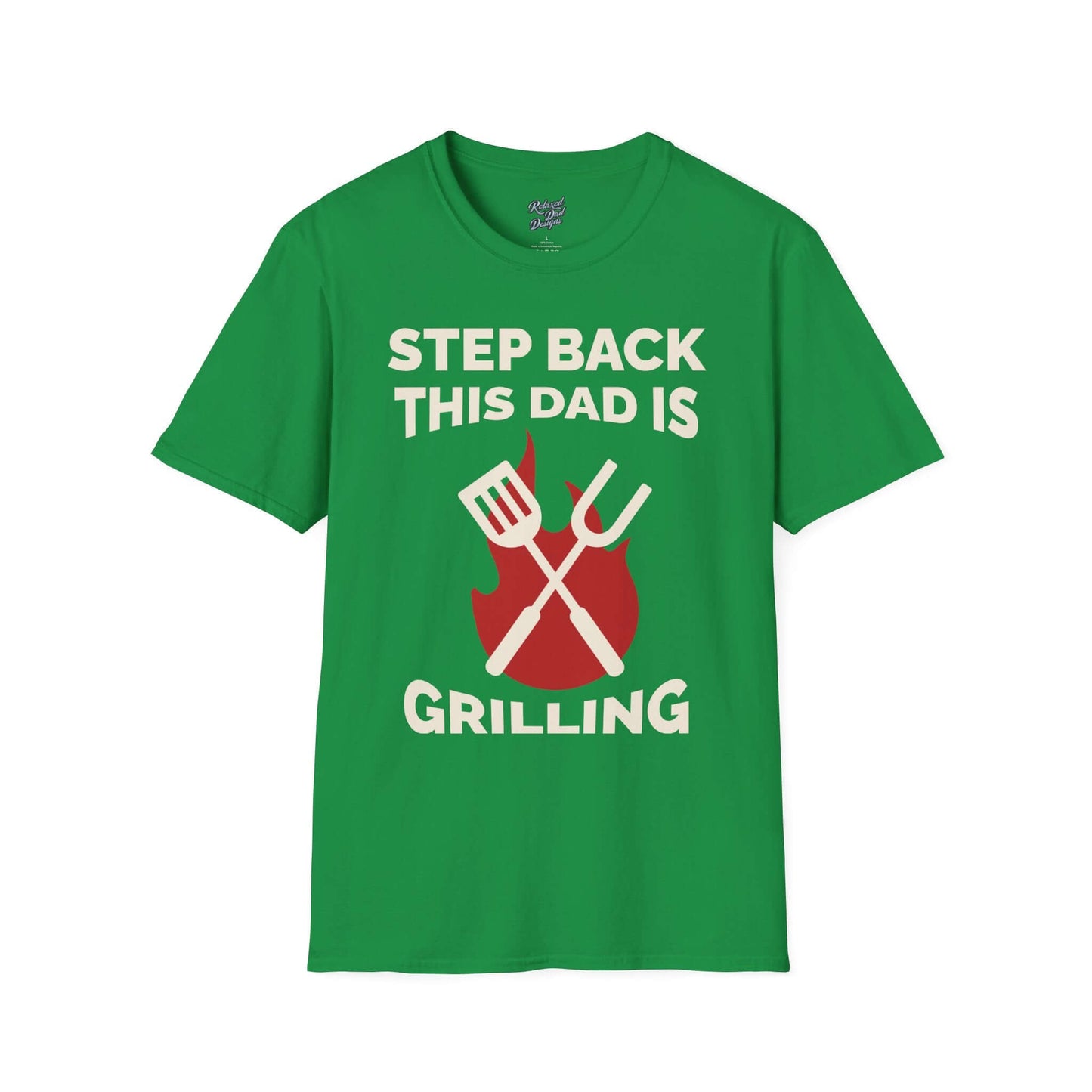 Relaxed Dad Designs - Grilling Dad T-ShirtRelaxed Dad Designs - Grilling Dad T-Shirt
This dad is grilling t-shirt exudes a casual and laid-back vibe, perfect for summer barbecues and family gatherings. It isT-ShirtPrintifyRelaxed Dad DesignsRelaxed Dad Designs - Grilling Dad T-Shirt