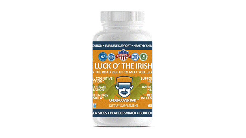 LUCK O' THE IRISH - Irish Sea Moss Blend Nootropic