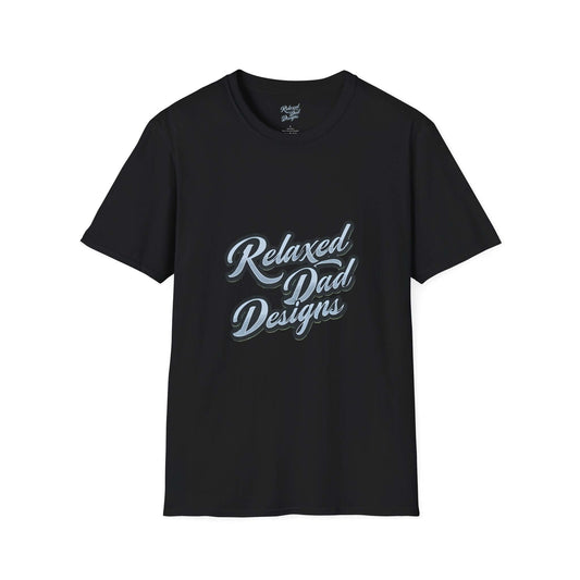 Relaxed Dad Designs - Logo T-shirtRelaxed Dad Designs T-shirt. Show your support in style with this unisex T-shirt is made from 100% ring-spun cotton, providing a lightweight and comfortable feel yeaT-ShirtPrintifyRelaxed Dad DesignsRelaxed Dad Designs - Logo T-shirt